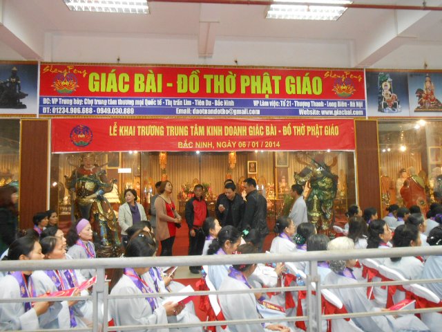 Le khai truong Trung tam kinh doanh Giac Bai – Do tho Phat giao