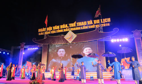 Le Khai mac Ngay hoi VHTTDL cac dan toc tinh Bac Giang lan thu VI-nam 2014